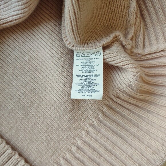 Ramy Brook Cashmere Blend Knit Wrap Top Sleeveless Pink Blush Women's Small - Picture 9 of 10